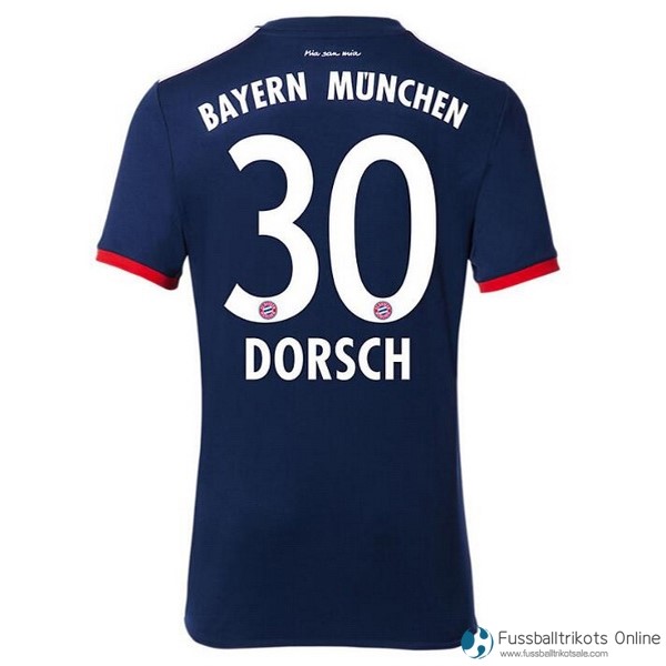 Bayern München Trikot Auswarts Dorsch 2017-18 Fussballtrikots Günstig